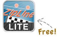 ZipLine Lite for iPad is available on the App Store